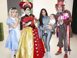 Kim Kardashian Meets Alice in Wonderland: A Surreal Fusion of Reality and Fantasy 