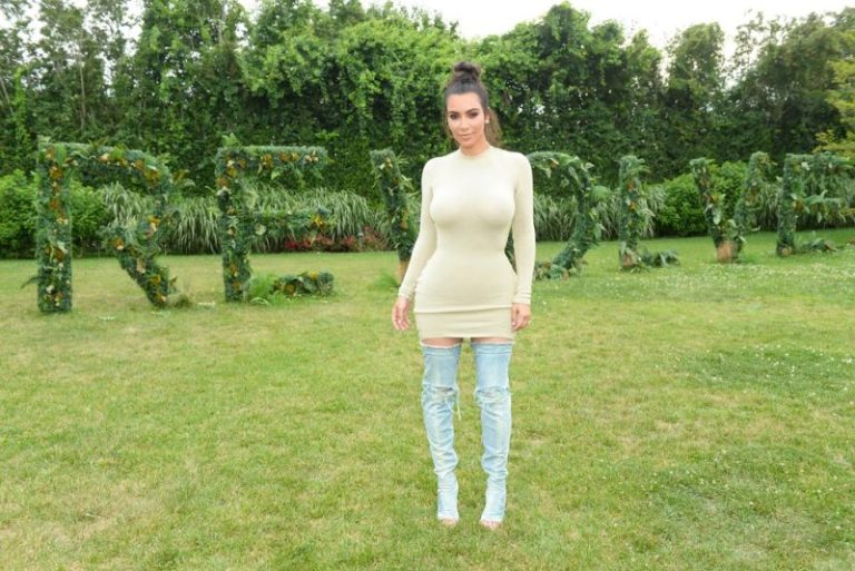 Denim Thigh High Boots: Unleashing the Kim Kardashian Effect 