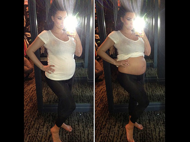 The Ever-Growing Fascination with Kim Kardashian’s Baby Bump 
