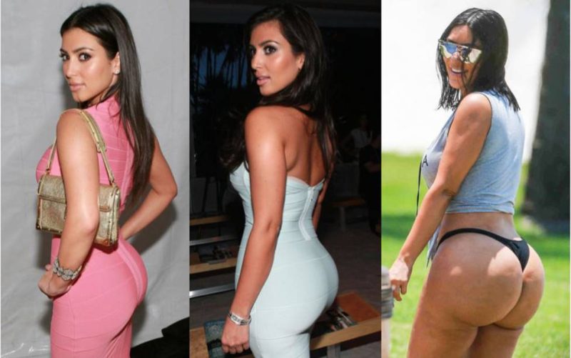 The Transformation of Kim Kardashian’s Buttocks: Antes y Después