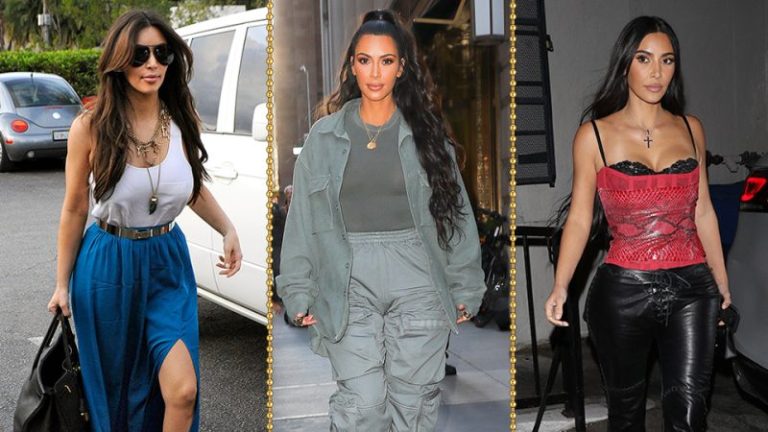 The Evolution of Kim Kardashian’s Style: A Fashion Icon in her Own Right 
