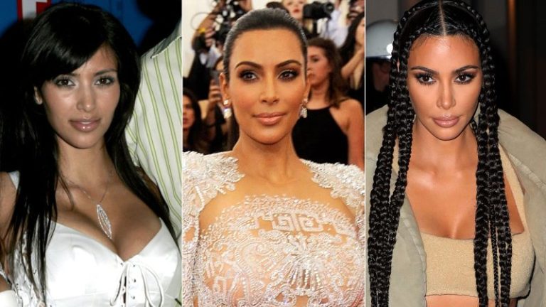 Kim Kardashian Through the Years: Then and Now 
