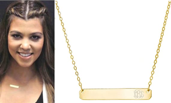 Kim Kardashian's Iconic Gold Bar Necklace: A Symbol of Style and Sophistication