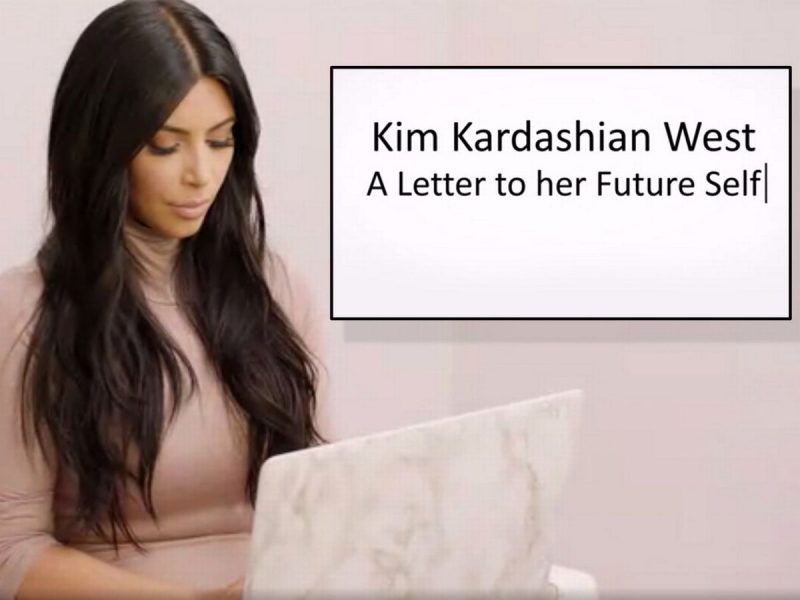The Power of Self-Reflection: Kim Kardashian's Letter to Herself