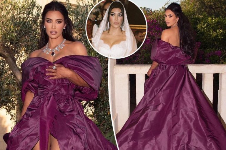 Kim Kardashian Purple Dresses: A Fashion Icon’s Affair with Elegance 
