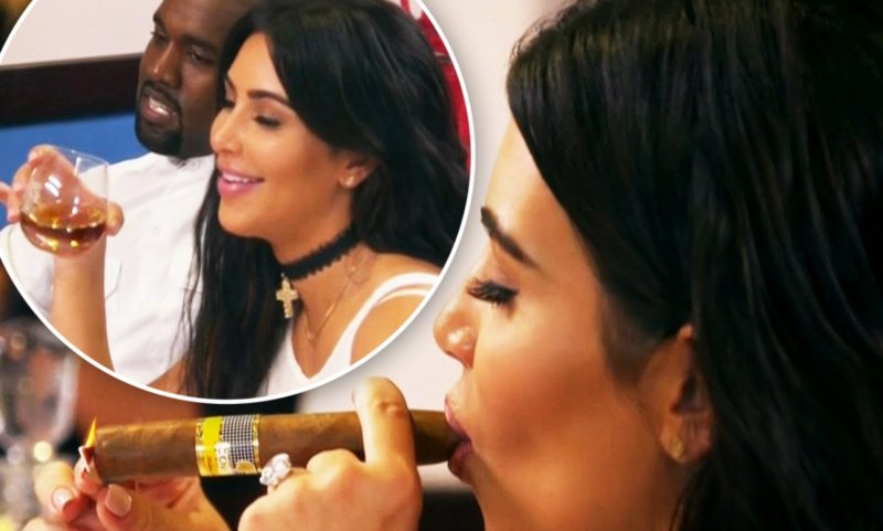 Does Kim Kardashian Smoke?