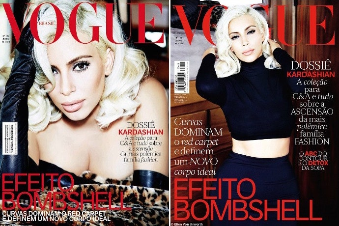 The Controversy Surrounding Kim Kardashian’s Vogue Brazil Cover 