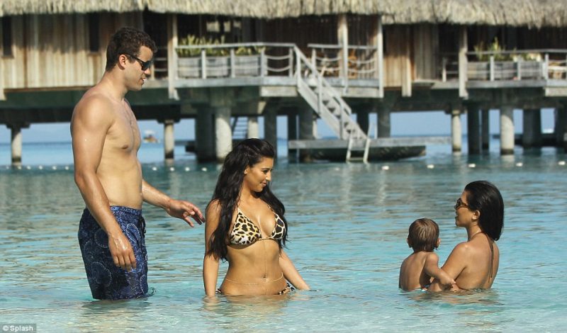 Chris Humphries and Kim Kardashian at the Beach: A Tale of Love and Paparazzi