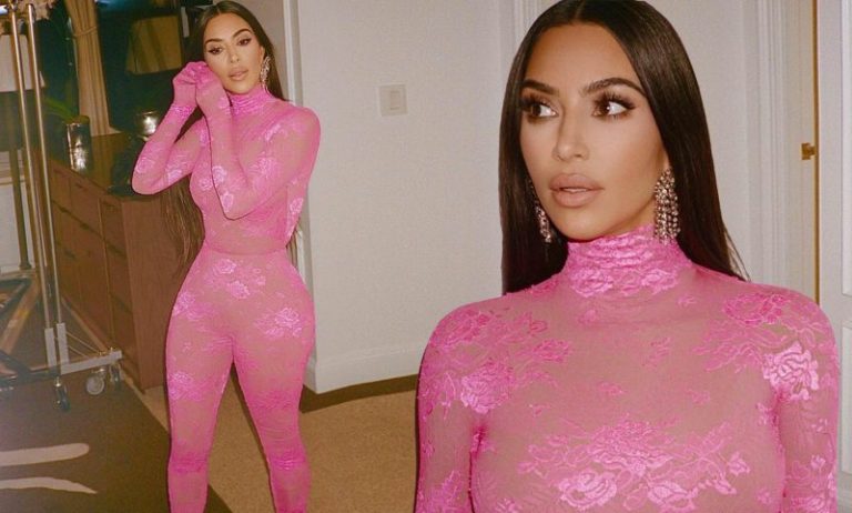 The Kim Kardashian Net Onesie: A Fashion Statement or a Bizarre Trend? 