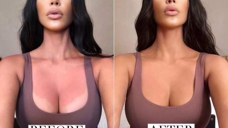 The Controversial Trend: Kim Kardashian Body Makeup 