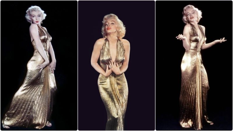 The Timeless Glamour of Marilyn Monroe's Gold Dress