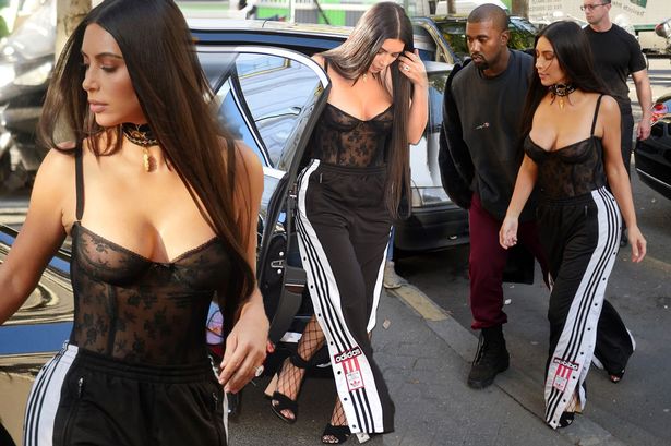 The Bold and Controversial Style Statement: Kim K's Fishnet Jumpsuit