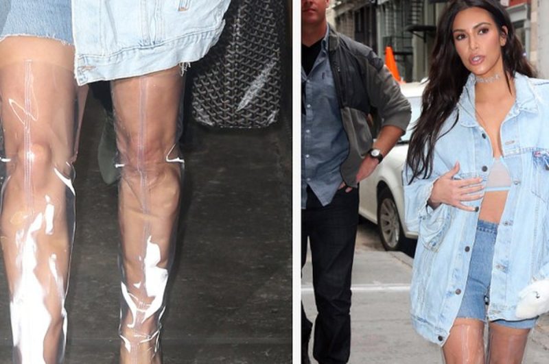 Kim Kardashian Clear Ankle Boots: A Bold Fashion Statement or a Clear Misstep?