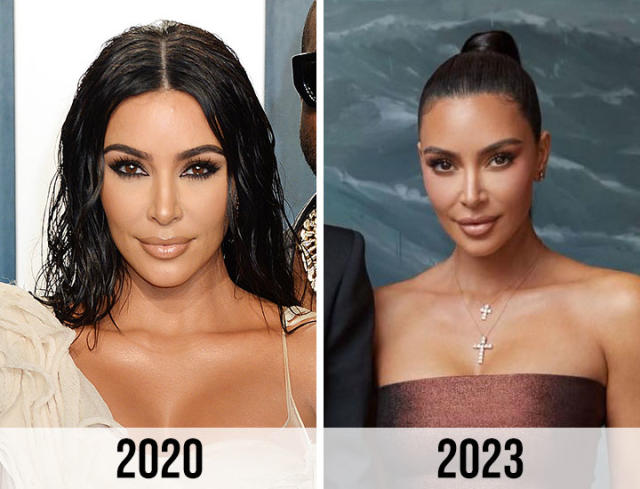 The Ever-Changing Face of Kim Kardashian: A Closer Look at Speculations Surrounding Nose Job and Facial Transformations 