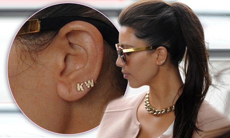 Kim Kardashian Initial Earring: A Fashion Statement that Defines Individuality