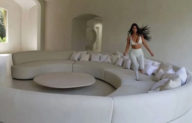 Kim Kardashian's Living Room: A Peek into Luxury and Style