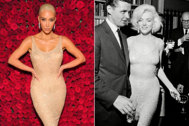 The Controversy Surrounding Kim Kardashian’s Marilyn Monroe Dress 