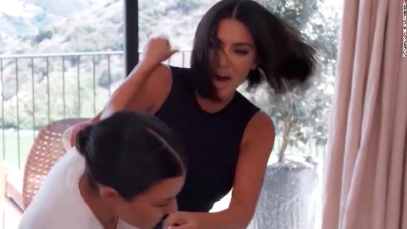 The Kourtney and Kim Kardashian Fist Fight: A Disturbing Spectacle of Dysfunction