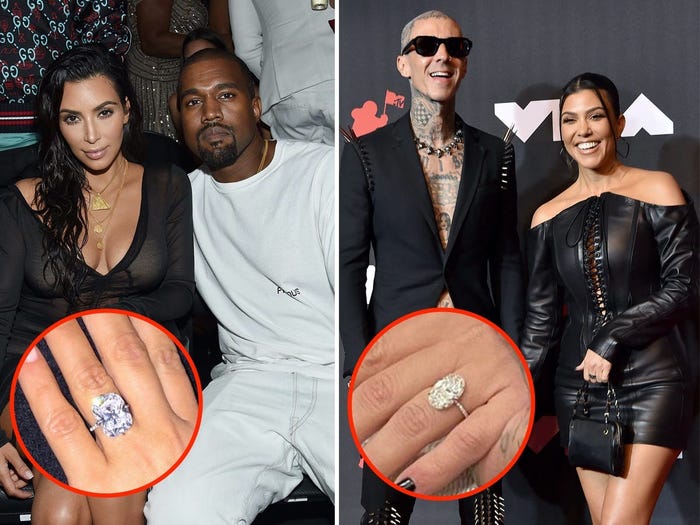 Kim Kardashian's Engagement Ring: A Dazzling Symbol of Love